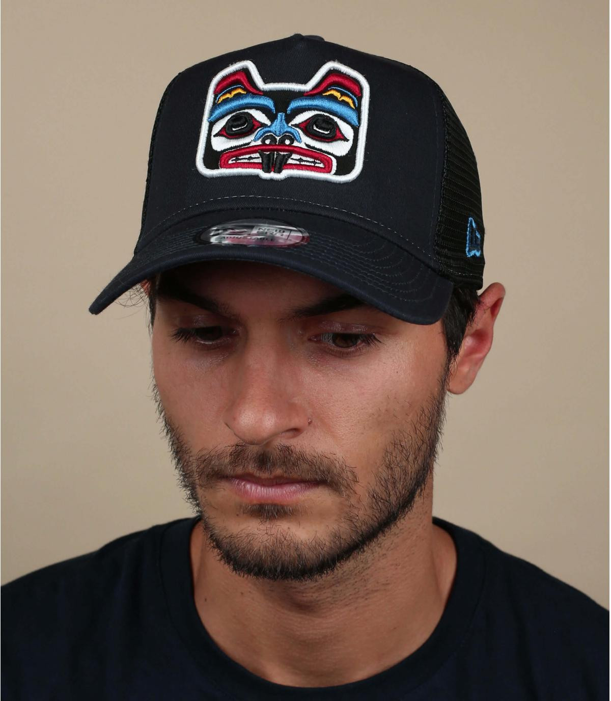 trucker Tattoo schwarz New Era Trucker Tattoo Pack navy